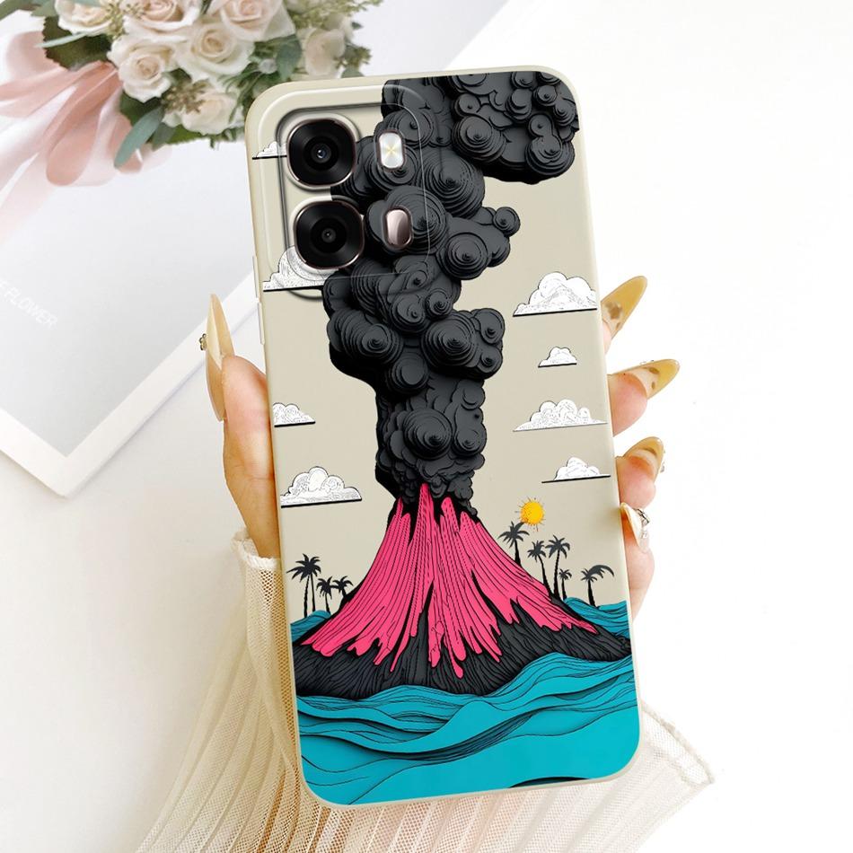 For OPPO A6s CPH2789 Fashion Dusk Beach Painting Phone Case For Oppo A6s 4G CPH2815 OppoA6s A 6S 5G Soft Silicone Covers Bumpers