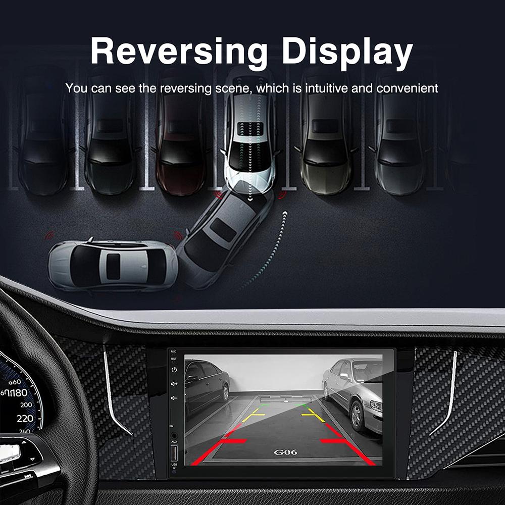 7" Для Carplay 2 Din Автомобильный MP5 Радио Сенсорный Экран Стерео FM Аудио Стерео Плеер USB MP5 Автомагнитола поддержка BT Камера