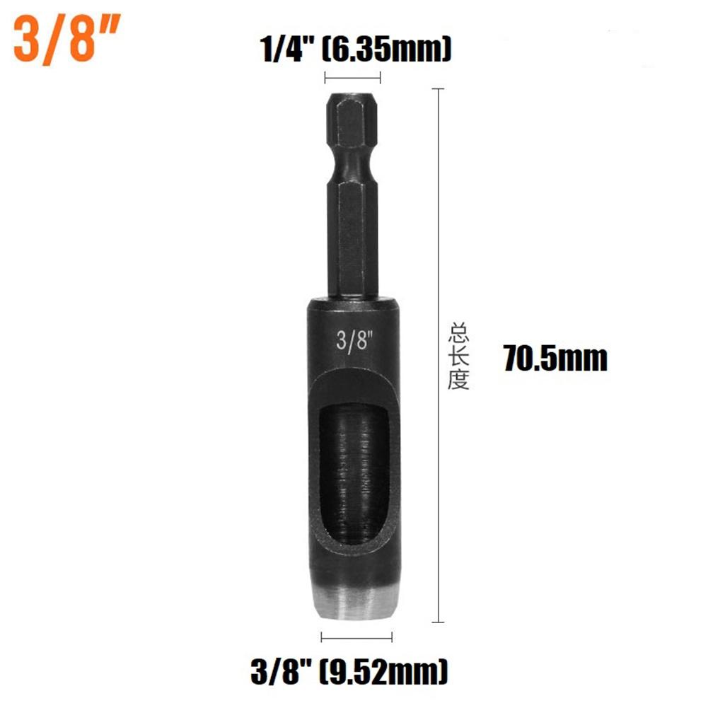 Hollow Hole Punches 3/16\'\' 1/4\'\' 5/16\'\' Carbon Steel