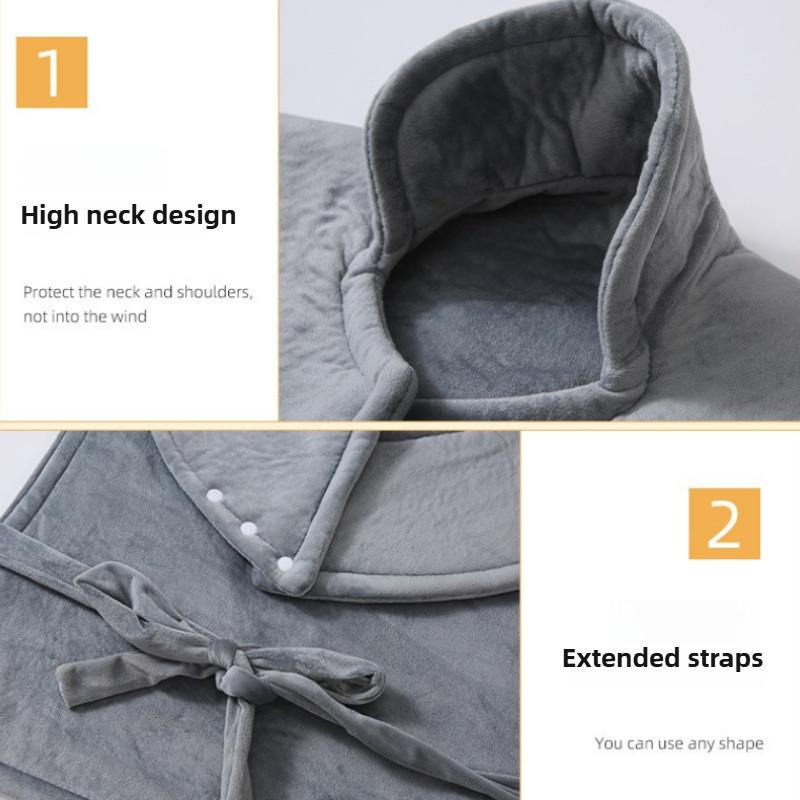 Автоматическая грелка 100 Вт с автоотключением, домашний терапевтический электрический одеяло, интеллектуальный согревающий шарф с горячим компрессом