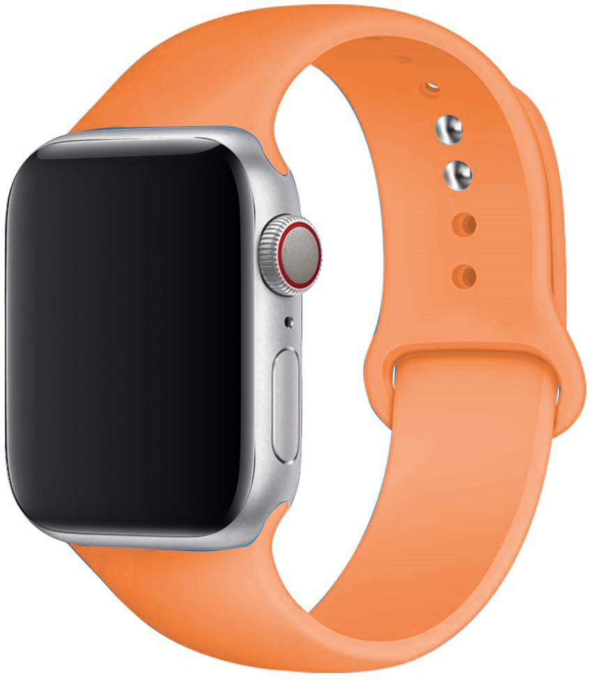 Silicone Strap For Apple Watch Band SE-10 42/46mm 44/45mm 38/40/41mm Bracelet Iwatch Serie 9 8 7 6 5 4 3 Ultra 2 49mm