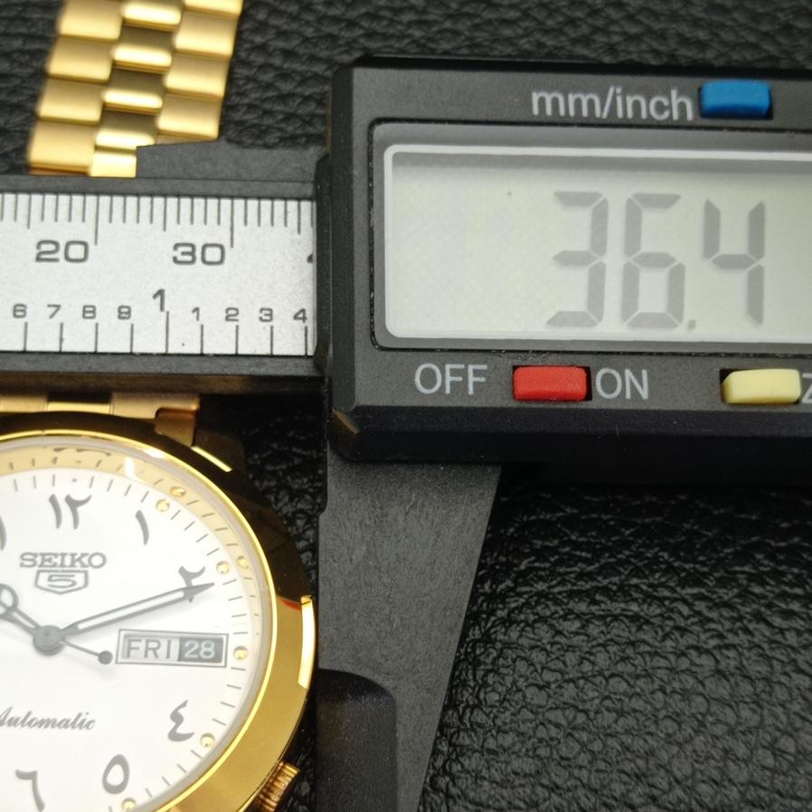 МУЖСКИЕ ВОССТАНОВЛЕННЫЕ SEIKO 5 JAPAN 6309A АВТОМАТИЧЕСКИЕ АРАБСКИЕ БЕЛЫЕ ЦИФЕРБЛАТНЫЕ ЧАСЫ a426405-2
