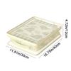 2Pcs PVC Clothes Quilt Storage Bag Transparent Foldable Blanket Pillow Storage Container Large Capacity Dustproof