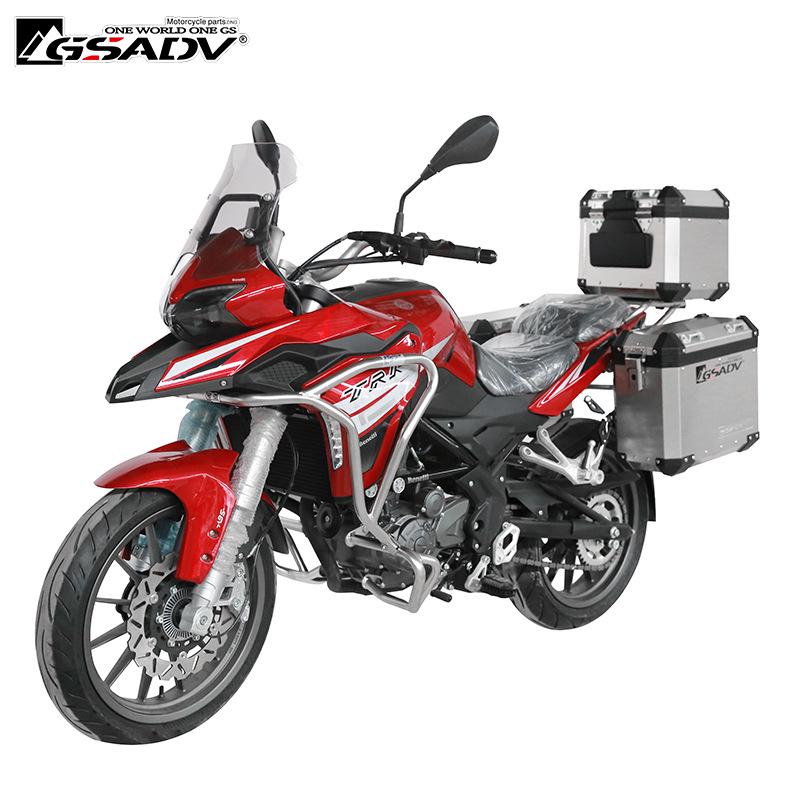 GSADV Crash Bars for Benelli TRK251: Full Coverage, 304 Stainless Steel