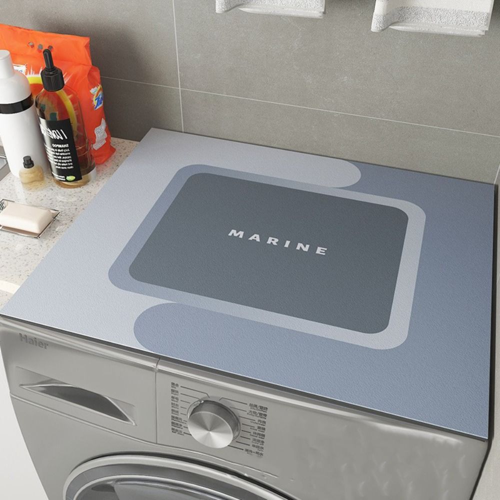 Absorbent Fridge Top Mat Printed Table Pad Microwave Oven Protecor Floor Mat Home