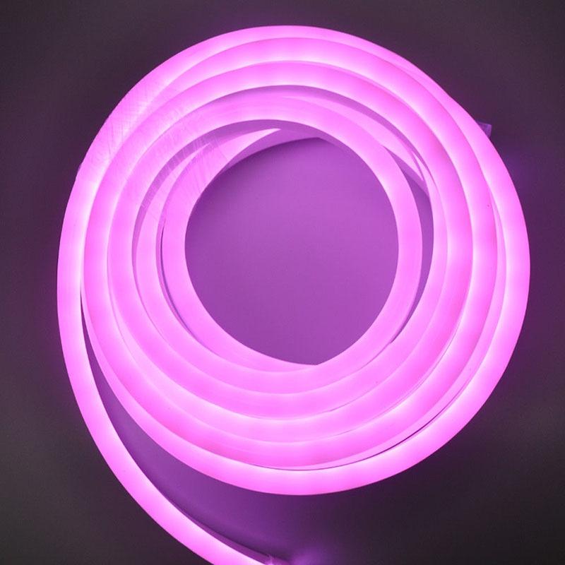 Яркая светодиодная неоновая лента RGB, водонепроницаемая по стандарту IP65, со 120 светодиодами на метр для потрясающего декора