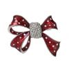 Brooch Bow-knot Elegant Temperament Shine Universal Stylish Brooch Pin for Banquet