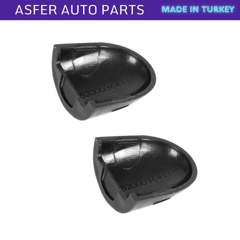 Накладка на дверную ручку 2 шт. Для Renault Megane Mk2 2002-2008 Scenic Mk2 2003-2009 OEM 8200028786 8200361250