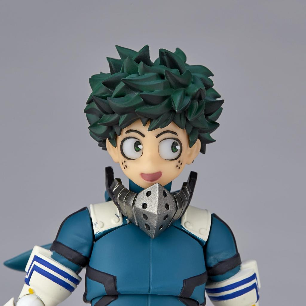 Kaiyodo Revoltech Amazing Yamaguchi My Hero Academia Izuku Midoriya Высота 150 мм, окрашенная подвижная фигурка, приблизительная. ПВХ и АБС без масштаба