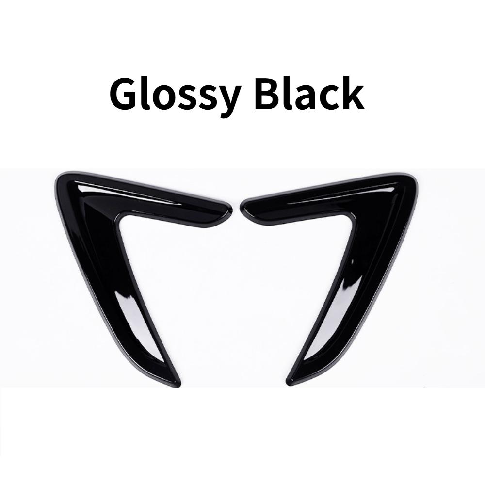 For BMW 3 Series F30 F31 F35 2012-2018 Side Fender Stickers Trim Cover ABS Material Car Exterior Modified Decorative Accessories