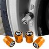 ATY1  4pcs Car Wheel Valve Cap Valve Cover With Logo Car Accessories For Nissan Nismo X-Trail Qashqai Rogue Note Leaf Sentra Juke J11