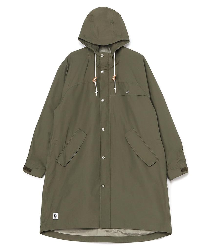 Chums Camping Long Medium Women's Parka, Olive,