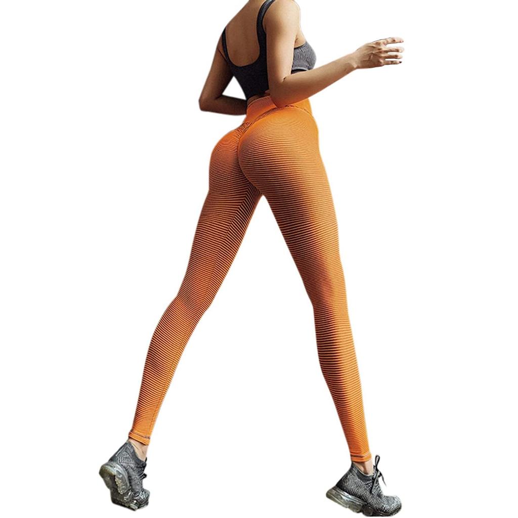 Женские цветные упражнения для поднятия ягодиц, узкие брюки для йоги с высокой талией, брюки