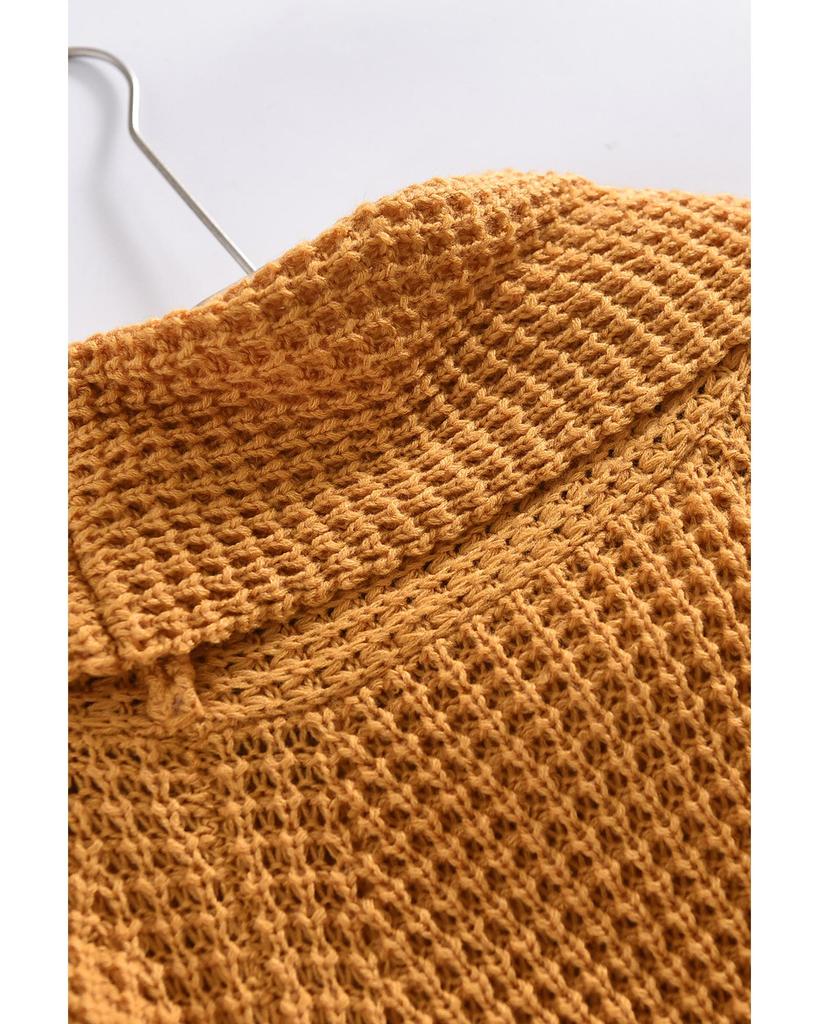 Azura Exchange Водолазка с запахом и пуговицами