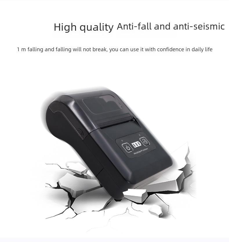 Портативный термопринтер для чеков Youku H20 шириной 58 мм с Bluetooth