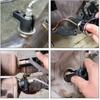 3-piece Oxygen Sensor Socket 6-point Wrench 1/2 Inch and 3/8 Inch Drive 22mm Universal Oxygen Sensor Switch Socket