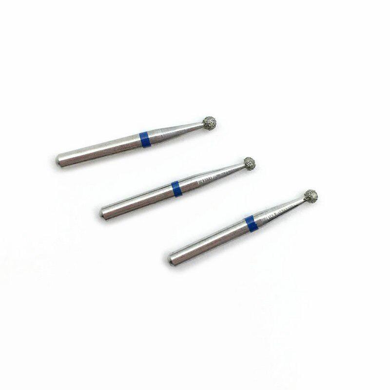 10 шт., стоматологические алмазные боры, средние FG, 1,6 мм, подходят для высокоскоростного наконечника, инструмент для полировки зубов BR-S41