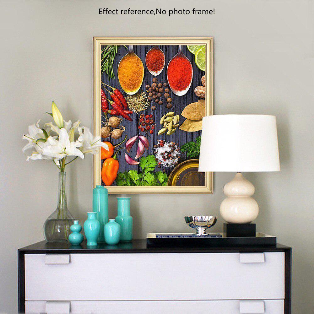 5D Diamond Painting Full Round Scenic Seasoning Embroidery Sale Picture of Rhinestone Diamond