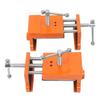 2pcs Cabinet Claw Aluminum Alloy Cabinet Claw Clamps for Installing Cabinetry Face Frame Orange