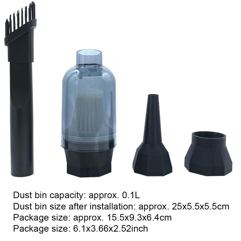 Vacuum Cleaner Accessory Detachable Vacuum Cleaner Attachment with Nozzle & Brush Dust Collection Tool For X3 Violent Turbo Fan