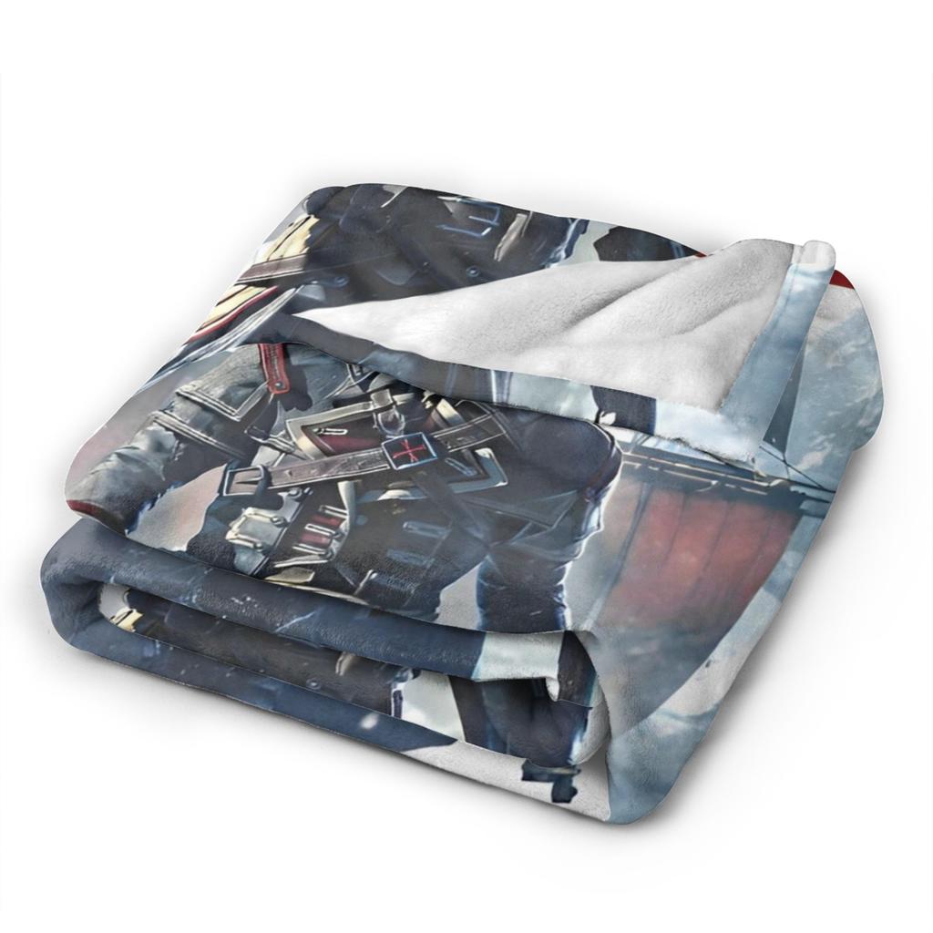 A-Assassins Creed Blankets Flannel Throw Blanket Summer Air Conditioning Decoration Soft Warm Bedsprea