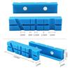 Magnetic Soft Vice Vise Jaw Pads Protection Strip for Gunsmithing Woodworking