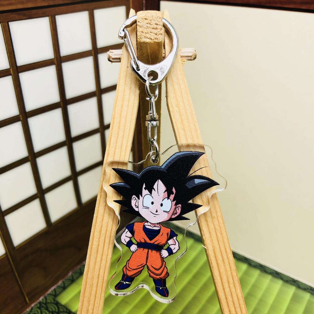 Аниме Dragon Ball Акриловые Подвески Брелки Сон Гоку Вегета Супер Сайя