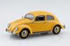 Aoshima Bunka Kyozai Rakupla Snap Kit Volkswagen Beetle Набор пластиковой модели (АОСИМА) нет. 20-PY (Почтовый жёлтый) Предварительно окрашенный