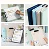Планшет двойного использования Вертикальное/Горизонтальное использование Папка для договоров Папка для файлов формата А4 Школа Офис