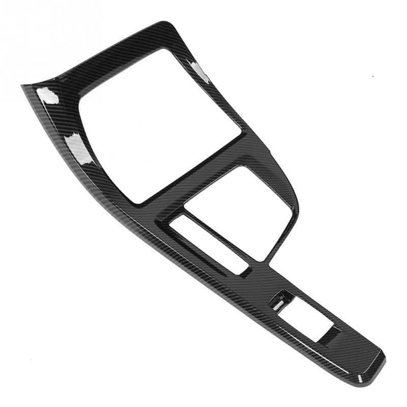 Стиль из углеродного волокна, ABS, обновленный стайлинг автомобиля, крышка панели переключения передач, накладка для BMW X1 F48 2016 2017