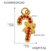 Подвеска Oumeka Christmas Titanium Zircon - Праздничный DIY ювелирный аксессуар