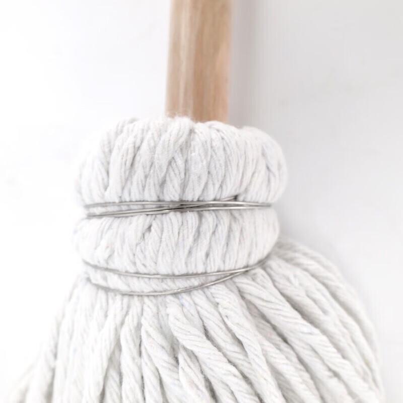 JingNong Traditional Wooden Handle Cotton Mop