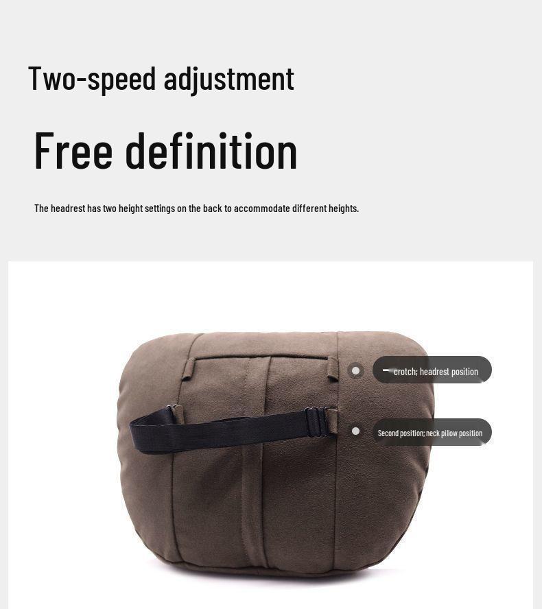 Mercedes-Maybach Style Headrest & Lumbar Support Pillow for E-Class/GLC/GLE/GLS