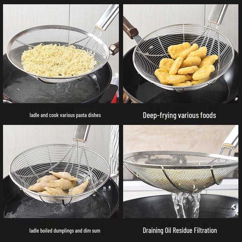 Tingbai Kitchen Commercial Strainer Colander