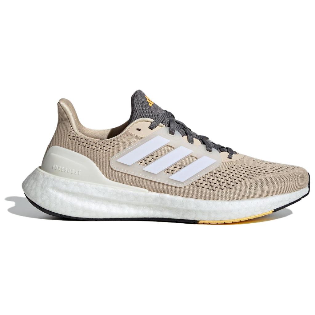 Adidas PureBoost 23 Crystal Sand Мужские кроссовки Brown Cloud-White Spark IF1545