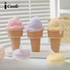 Ароматизированная свеча в форме рожка для мороженого креативный сувенир маленький подарок нишевая имитация аромата свеча ручной работы