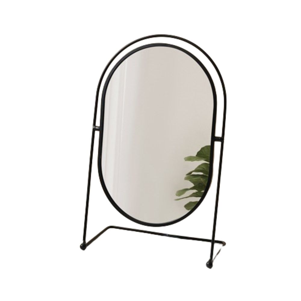 360° Rotatable Vanity Mirror Iron Frame Desktop Stand Mirror Beauty Nordic Makeup Mirror Women