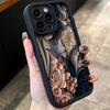Винтажный Цветок Бабочка, Чехол для iPhone 15, iPhone 16 Pro Max, 13/14 Pro полное покрытие, 11/12 мягкий 17