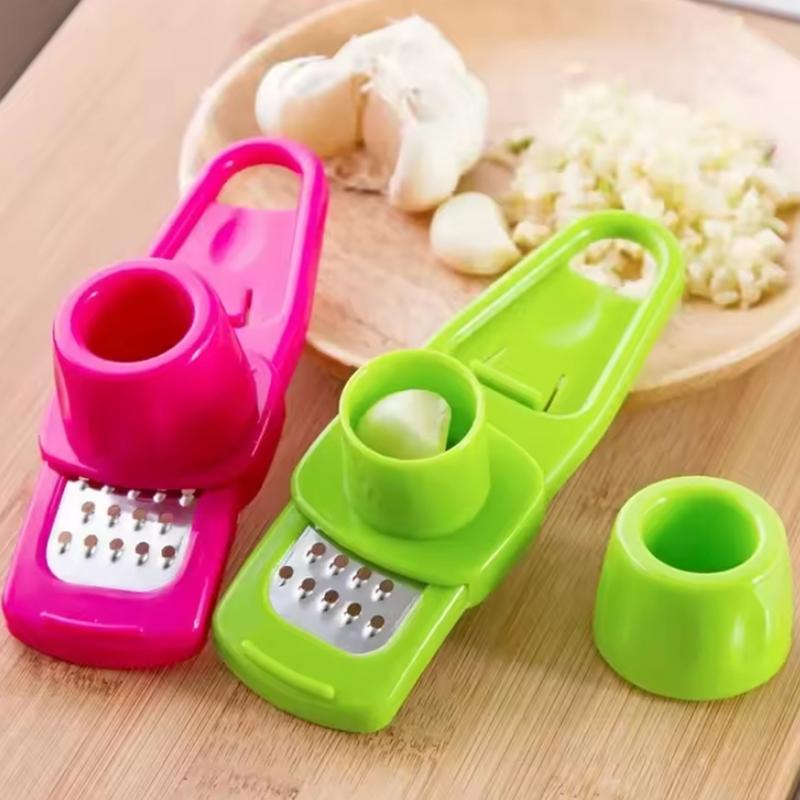 1 шт., измельчитель чеснока, пресс, многофункциональная ручная терка для измельчения имбиря и чеснока, нож для очистки чеснока, кухонные инструменты