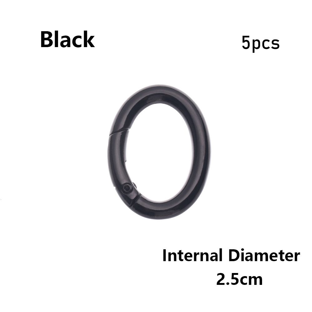 Bottle Hooks Camping Hiking Spring Oval Rings Handbags Clips Outdoor Carabiner Bag Belt Buckles