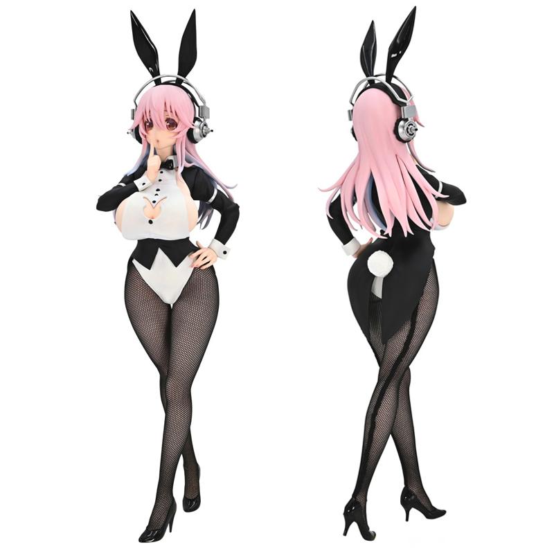 Аниме Super Sonico Bunny Girl, экшн-фигурка, коллекционная модель куклы