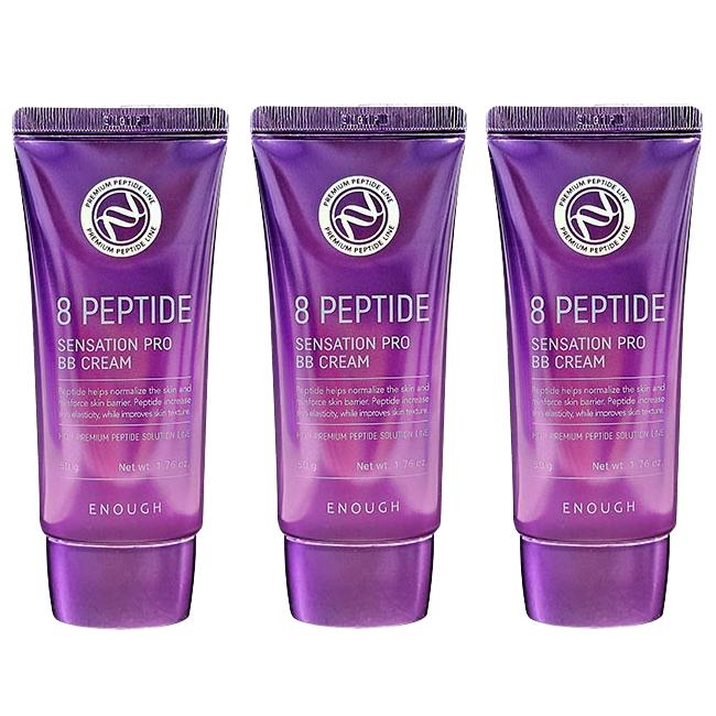 ENOUGH BB-крем 8 пептидов Sensation Pro Balancing, 50 г, Солнцезащитный крем, 50 г  (7 вариантов)