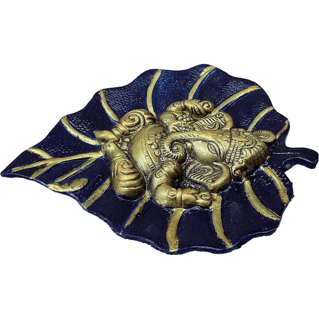 Металлический Патта Ганеша Настенное украшение Декоративная религиозная статуэтка для прихожей дома, Настенный декор и Предметы Васту для комнаты для Пуджи в доме для удачи