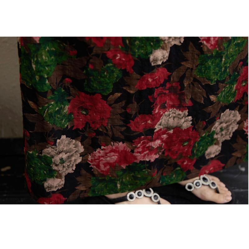 Dimanaf 2025 Летнее платье больших размеров для женщин, повседневное, винтажное, базовое, цветочное, длинное, пляжное, элегантное, свободное платье