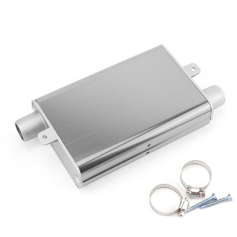 24 мм глушитель выхлопных труб, модернизированный автомобильный воздушный дизель, стояночный обогреватель, глушитель с 2 зажимами, кронштейн