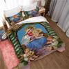 Пододеяльник с изображением Иисуса в 3D, комплект постельного белья с изображением Иисуса Христа, подходит для христианского постельного белья с изображением Иисуса, да благословит вас Бог