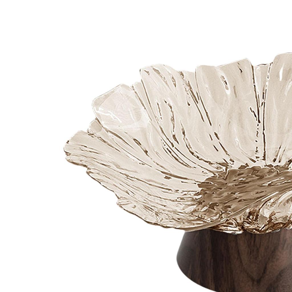 Фруктовница на ножке Поднос для хранения еды и закусок Модный сервировочный для центра стола