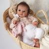 Реалистичная 19'' 49 см кукла-реборн, симуляция младенца, мягкое на ощупь тканевое тело, куклы для новорожденных, чистая ручная роспись, живые куклы-младенцы для детей, игрушка для сна