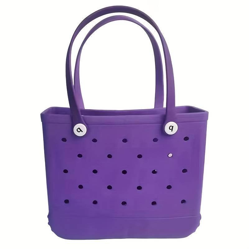 European & American EVA Beach Tote: Versatile Handbag, Pet Carrier & Storage Basket