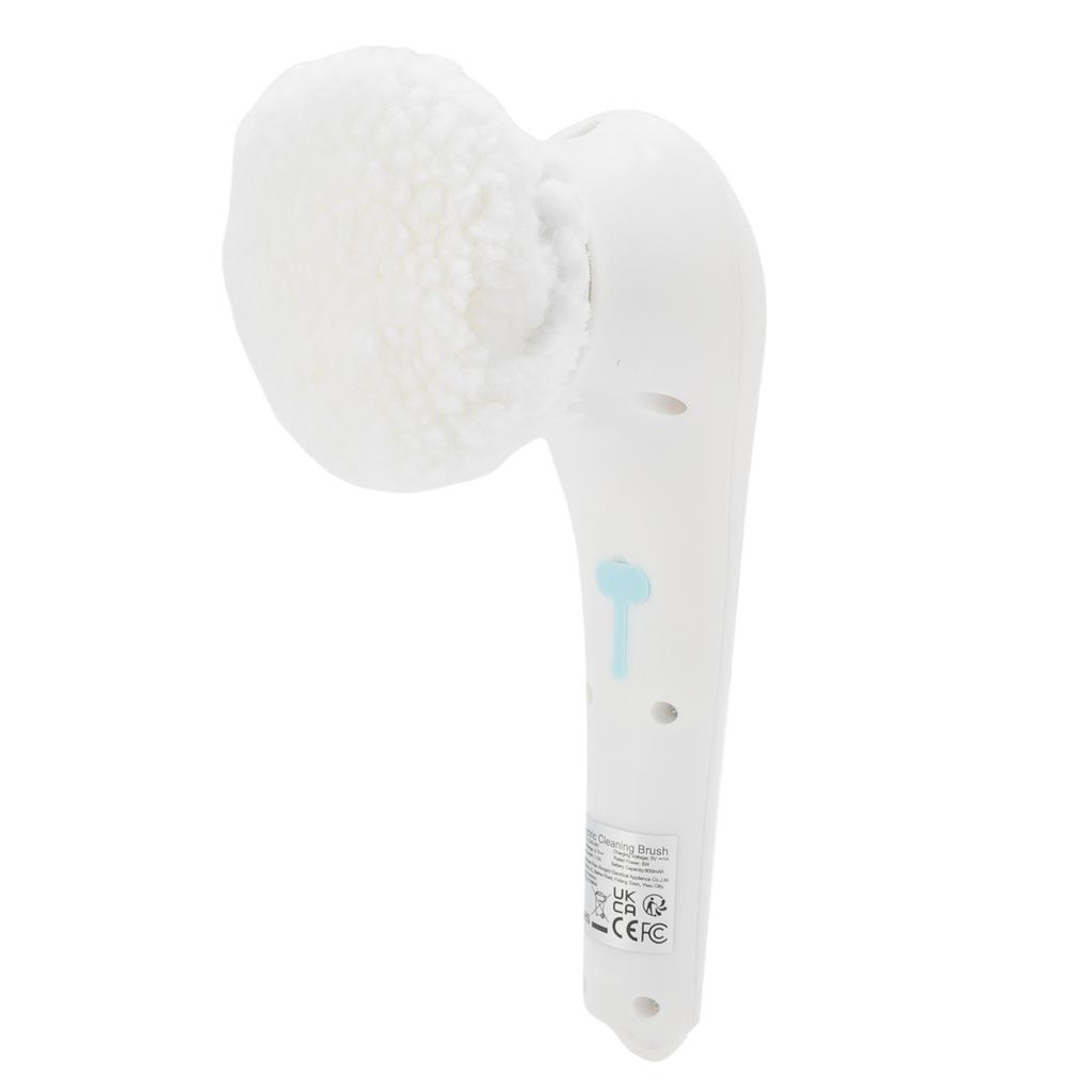 Электрическая вращающаяся щетка для уборки Беспроводная чистящая щетка Скраббер с 5 насадками для раковины в ванной комнате Окна
